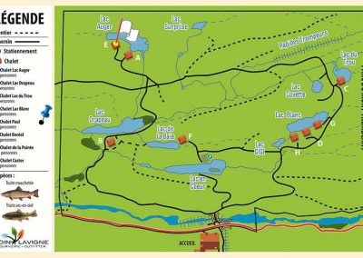 Pourvoirie Coin Lavigne - Mappe E Chalet Paul