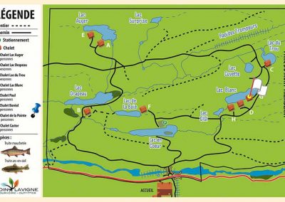 Pourvoirie Coin Lavigne - Mappe G Chalet de la Pointe